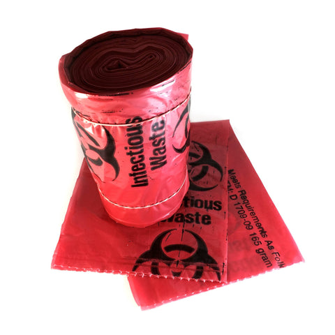 Biohazard Bags - Salt & Light Tattoo Supply
