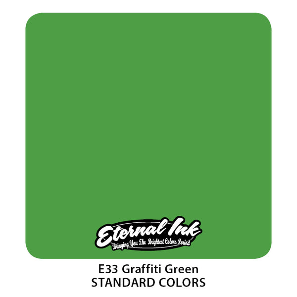 Eternal Ink Graffiti Green Salt & Light Tattoo Supply