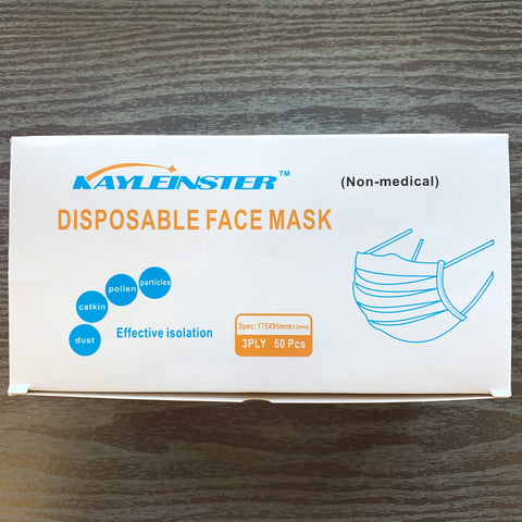 3 PLY Disposable Face Masks