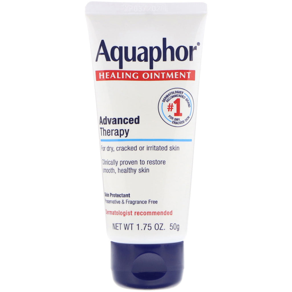 Aquaphor Healing Ointment Advanced Therapy Fragrance Free Tattoo Skin 1.75  OZ. 885517452654 | eBay