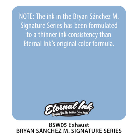 Eternal Ink - Bryan Sanchez M. Watercolor Exhaust