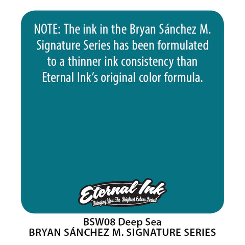 Eternal Ink - Bryan Sanchez M. Watercolor Deep Sea