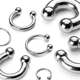 Wholesale Titanium Body Jewelry (Bags of 10 for Professionals Only)
