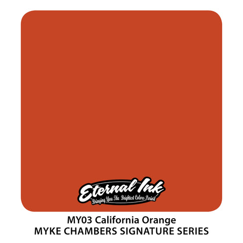 Eternal Ink - Myke Chambers California Orange